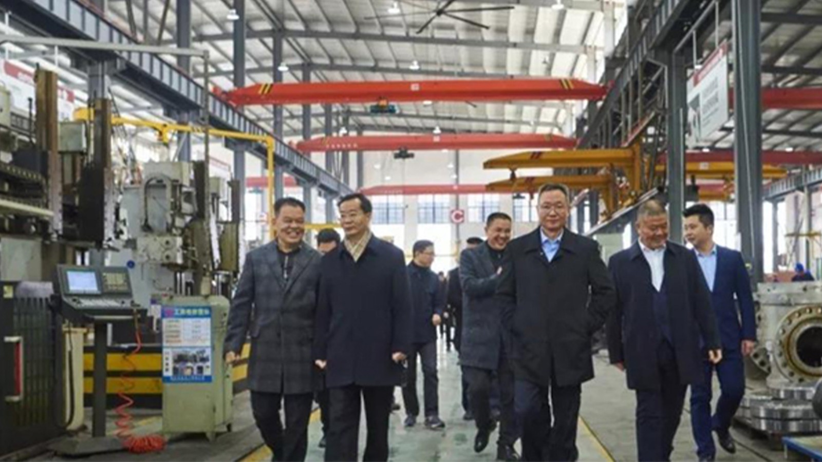 温州市娄绍光副市长一行莅临浙江石化阀门有限公司走访与指导